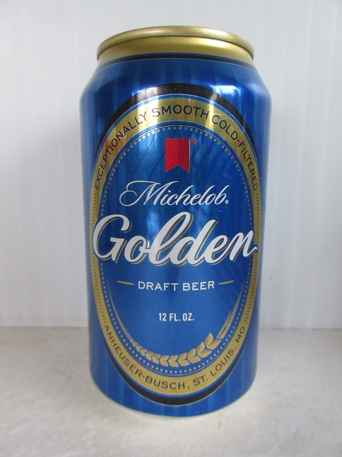 Michelob Golden 'Draft Beer' - blue - T/O - Click Image to Close